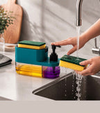 3 In 1 Dishwashing And Handwash Liquid Soap Dispenser (3 In 1 Dispenser)